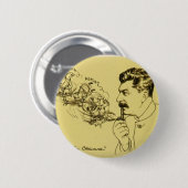 Stalin-Rohrknopf Button (Vorne & Hinten)