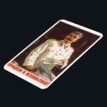 Stalin sowjetisches Poster Magnet<br><div class="desc">Stalin sowjetisches Poster</div>