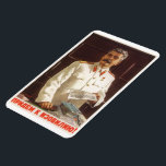 Stalin sowjetisches Poster Magnet<br><div class="desc">Stalin sowjetisches Poster</div>