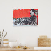Stalin, sowjetisches Propagandaposter 1935 Poster (Küche)