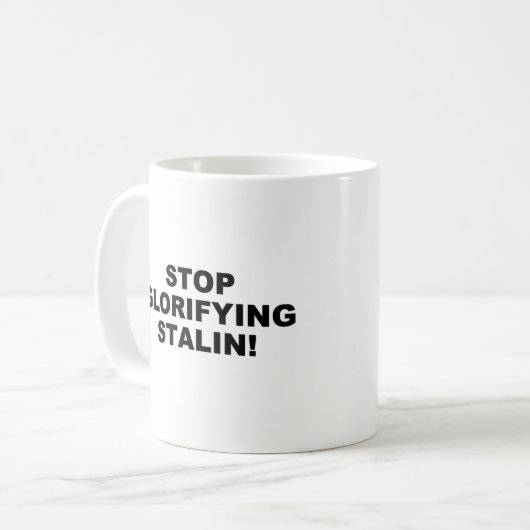 Stalin Tasse (Vorderseite Links)