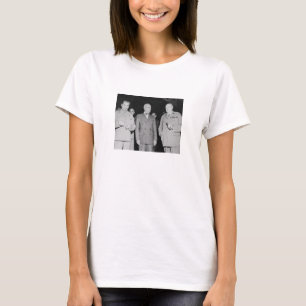 Stalin, Truman und Churchill -- Foto WW2 T-Shirt