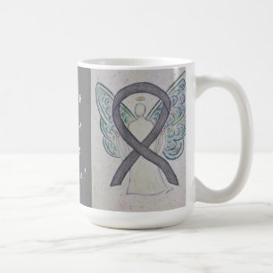 Staling Awareness Ribbon Engel Art Custom Tasse
