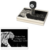 Staling Tiger Profil Gummistempel (Stempel)