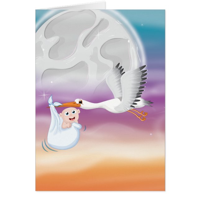 Stalk mit geborenem Baby-Cartoon (Vorne)