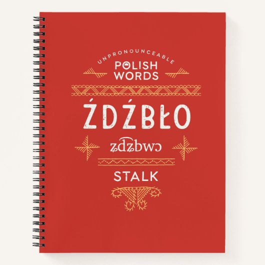 Stalk Polnisch Notizblock (Vorderseite)