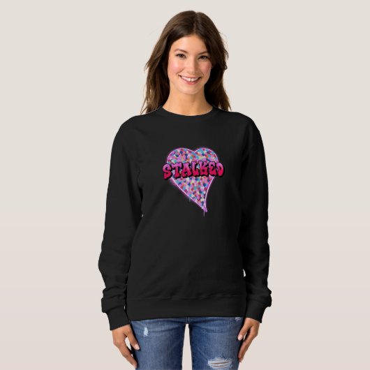 Stalked Anti Valentines Day Premium Sweatshirt (Vorne ganz)