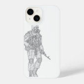 Stalker art phonecase iPhone hülle (Rückseite)