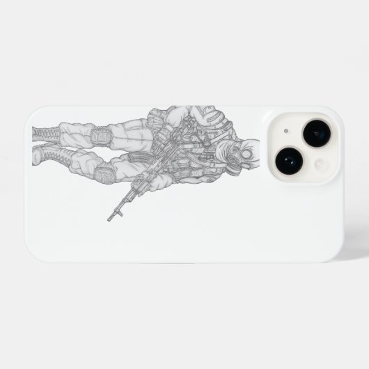 Stalker art phonecase iPhone hülle (Rückseite (Horizontal))