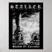 STALKER Black Metal Poster (Vorne)