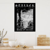 STALKER Black Metal Poster (Küche)