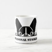 Stalker Frenchie zerteilt Kaffeetasse (Mittel)