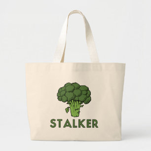 STALKER Funny Broccoli Spaß Pub Jumbo Stoffbeutel
