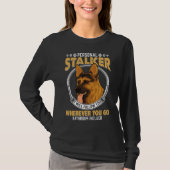 Stalker Hund T-Shirt (Vorderseite)