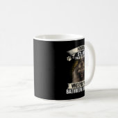 Stalker I Will Follow You Keeshond Lovers  Kaffeetasse (VorderseiteRechts)