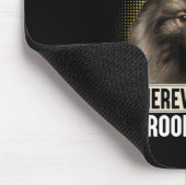 Stalker ich werde dir folgen Keeshond Liebhaber  Mousepad (Ecke)