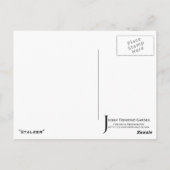 "Stalker" JTG Art Postkarte (Rückseite)