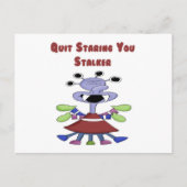 Stalker Monster Postkarte (Vorderseite)