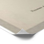 Stalker Russischer Film Poster (Ecke)