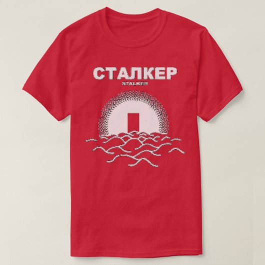 Stalker Tarkovsky  T-Shirt (Design vorne)