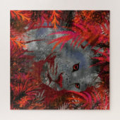 Stalking Cougar Jigsaw Puzzle - Malerei (Horizontal)