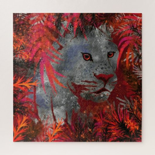 Stalking Cougar Jigsaw Puzzle - Malerei (Vertikal)