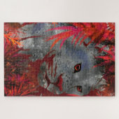 Stalking Cougar Puzzle - Malerei (Horizontal)