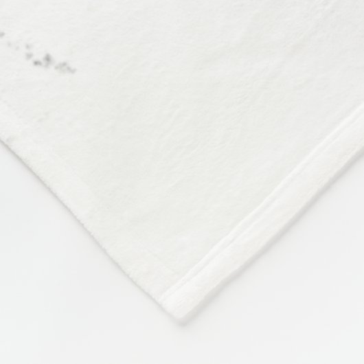 Stalking Jagd Wolf Wald Bäume Wildtiere Fleecedecke (Ecke)