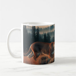Stalking Mountain Lion Kaffeetasse