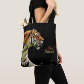 Stalking Tiger *Personalize* Tasche (Von Nahem)