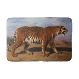 Stalking Tiger (von Rosa Bonheur) Badematte