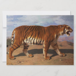 Stalking Tiger (von Rosa Bonheur) Karte