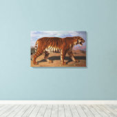 Stalking Tiger (von Rosa Bonheur) Leinwanddruck (Insitu (Holzboden))