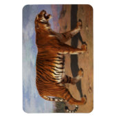 Stalking Tiger (von Rosa Bonheur) Magnet (Vertikal)