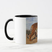 Stalking Tiger (von Rosa Bonheur) Tasse (Links)
