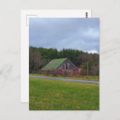 Stall an einem bewölkten Tag Postkarte (Vorne/Hinten)