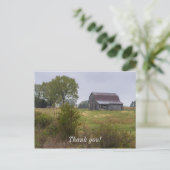 Stall auf einem Hügel Postkarte (Stehend Vorderseite)