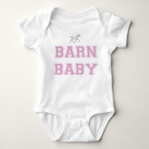 Stall Baby Säugling 1 Stück - Rosa Strampler