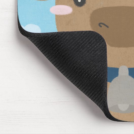 Stall Buddies - Kuh & Chick Mousepad (Ecke)