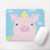 Stall Buddies - Piglet & Chick Mousepad (Mit Mouse)
