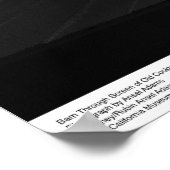 Stall durch den Bildschirm des alten Kochhauses, 1 Poster (Ecke)