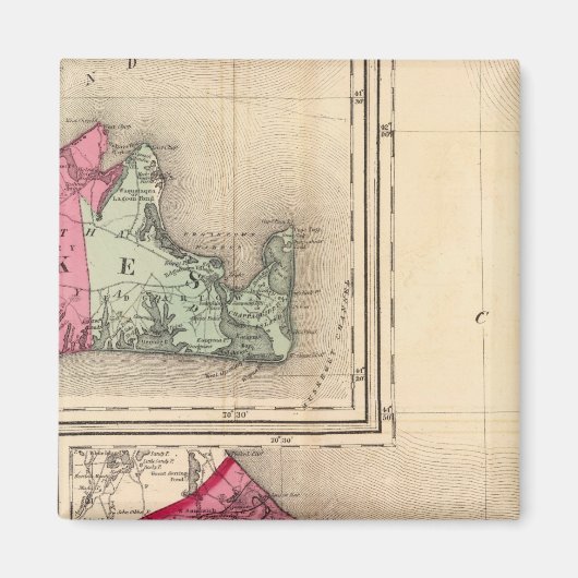 Stall, Herzöge, Nantucket-Landkreise Magnet (Vorne)