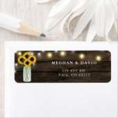 Stall Holz String Lights Sonnenblumen Hochzeitslab (Insitu)