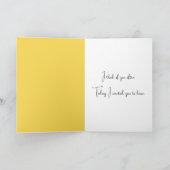 Stall im Feld der Wildblume Karte (Innenseite)