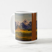 Stall im Grand Teton, von Gary Poling Kaffeetasse (Vorderseite Links)