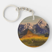 Stall im Grand Teton, von Gary Poling Schlüsselanhänger (Vorderseite)