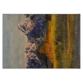 Stall im Grand Teton, von Gary Poling Schneidebrett (Vorderseite)