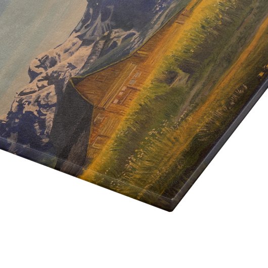 Stall im Grand Teton, von Gary Poling Schneidebrett (Ecke)