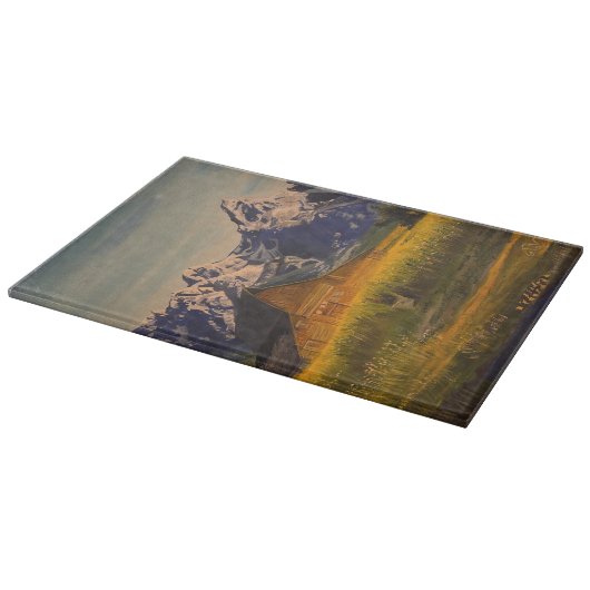 Stall im Grand Teton, von Gary Poling Schneidebrett (Ecke)