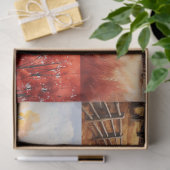 Stall im Herbst Collage 1 Dekoupage Paper Seidenpapier (Geschenk)